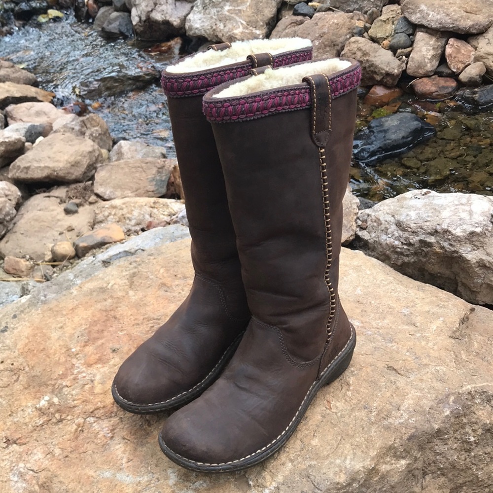 UGG tall leather boot